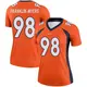 Legend Orange Women's John Franklin-Myers Denver Broncos Jersey