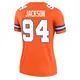 Legend Orange Women's Jordan Jackson Denver Broncos Alternate Mile High Collection 1977 Throwback Jersey