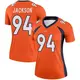 Legend Orange Women's Jordan Jackson Denver Broncos Jersey