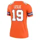 Legend Orange Women's Jordan Leslie Denver Broncos Alternate Mile High Collection 1977 Throwback Jersey