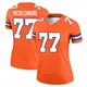 Legend Orange Women's Karl Mecklenburg Denver Broncos Alternate Mile High Collection 1977 Throwback Jersey