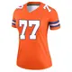 Legend Orange Women's Karl Mecklenburg Denver Broncos Alternate Mile High Collection 1977 Throwback Jersey