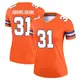 Legend Orange Women's Kris Abrams-Draine Denver Broncos Alternate Mile High Collection 1977 Throwback Jersey