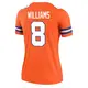 Legend Orange Women's K'Waun Williams Denver Broncos Alternate Mile High Collection 1977 Throwback Jersey