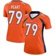 Legend Orange Women's Matt Peart Denver Broncos Jersey