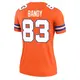 Legend Orange Women's Michael Bandy Denver Broncos Alternate Mile High Collection 1977 Throwback Jersey