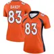 Legend Orange Women's Michael Bandy Denver Broncos Jersey