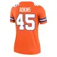 Legend Orange Women's Nate Adkins Denver Broncos Alternate Mile High Collection 1977 Throwback Jersey