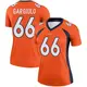 Legend Orange Women's Nick Gargiulo Denver Broncos Jersey