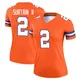 Legend Orange Women's Pat Surtain II Denver Broncos Alternate Mile High Collection 1977 Throwback Jersey