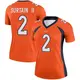 Legend Orange Women's Pat Surtain II Denver Broncos Jersey