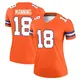 Legend Orange Women's Peyton Manning Denver Broncos Alternate Mile High Collection 1977 Throwback Jersey