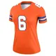 Legend Orange Women's P.J. Locke Denver Broncos Alternate Mile High Collection 1977 Throwback Jersey