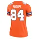 Legend Orange Women's Shannon Sharpe Denver Broncos Alternate Mile High Collection 1977 Throwback Jersey