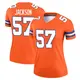 Legend Orange Women's Tom Jackson Denver Broncos Alternate Mile High Collection 1977 Throwback Jersey