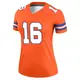 Legend Orange Women's Troy Franklin Denver Broncos Alternate Mile High Collection 1977 Throwback Jersey