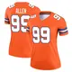 Legend Orange Women's Zach Allen Denver Broncos Alternate Mile High Collection 1977 Throwback Jersey