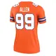 Legend Orange Women's Zach Allen Denver Broncos Alternate Mile High Collection 1977 Throwback Jersey