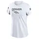 Legend White Women's Denver Broncos 2024 Salute To Service Performance T-Shirt