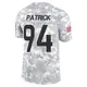 Limited Arctic Camo Men's Aaron Patrick Denver Broncos 2024 Salute to Service Jersey