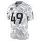 Limited Arctic Camo Men's Alex Singleton Denver Broncos 2024 Salute to Service Jersey