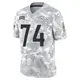 Limited Arctic Camo Men's Ben Powers Denver Broncos 2024 Salute to Service Jersey