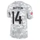 Limited Arctic Camo Men's Courtland Sutton Denver Broncos 2024 Salute to Service Jersey