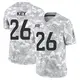 Limited Arctic Camo Men's Devon Key Denver Broncos 2024 Salute to Service Jersey