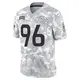 Limited Arctic Camo Men's Eyioma Uwazurike Denver Broncos 2024 Salute to Service Jersey