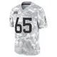 Limited Arctic Camo Men's Gary Zimmerman Denver Broncos 2024 Salute to Service Jersey