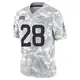 Limited Arctic Camo Men's Jamaal Charles Denver Broncos 2024 Salute to Service Jersey