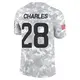 Limited Arctic Camo Men's Jamaal Charles Denver Broncos 2024 Salute to Service Jersey