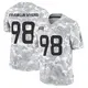 Limited Arctic Camo Men's John Franklin-Myers Denver Broncos 2024 Salute to Service Jersey