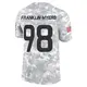 Limited Arctic Camo Men's John Franklin-Myers Denver Broncos 2024 Salute to Service Jersey