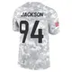 Limited Arctic Camo Men's Jordan Jackson Denver Broncos 2024 Salute to Service Jersey