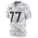 Limited Arctic Camo Men's Karl Mecklenburg Denver Broncos 2024 Salute to Service Jersey