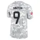 Limited Arctic Camo Men's Kendall Hinton Denver Broncos 2024 Salute to Service Jersey