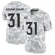 Limited Arctic Camo Men's Kris Abrams-Draine Denver Broncos 2024 Salute to Service Jersey