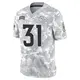 Limited Arctic Camo Men's Kris Abrams-Draine Denver Broncos 2024 Salute to Service Jersey