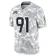 Limited Arctic Camo Men's Matt Henningsen Denver Broncos 2024 Salute to Service Jersey