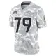 Limited Arctic Camo Men's Matt Peart Denver Broncos 2024 Salute to Service Jersey