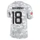 Limited Arctic Camo Men's Peyton Manning Denver Broncos 2024 Salute to Service Jersey