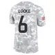 Limited Arctic Camo Men's P.J. Locke Denver Broncos 2024 Salute to Service Jersey