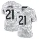 Limited Arctic Camo Men's Riley Moss Denver Broncos 2024 Salute to Service Jersey