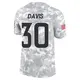 Limited Arctic Camo Men's Terrell Davis Denver Broncos 2024 Salute to Service Jersey