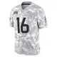 Limited Arctic Camo Men's Troy Franklin Denver Broncos 2024 Salute to Service Jersey