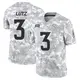 Limited Arctic Camo Men's Wil Lutz Denver Broncos 2024 Salute to Service Jersey