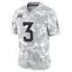 Limited Arctic Camo Men's Wil Lutz Denver Broncos 2024 Salute to Service Jersey