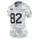 Limited Arctic Camo Women's Adam Trautman Denver Broncos 2024 Salute to Service Jersey