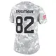 Limited Arctic Camo Women's Adam Trautman Denver Broncos 2024 Salute to Service Jersey